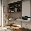 Mobilier birou cu ușă rulou: să începi lucrul fără să faci loc printre acte